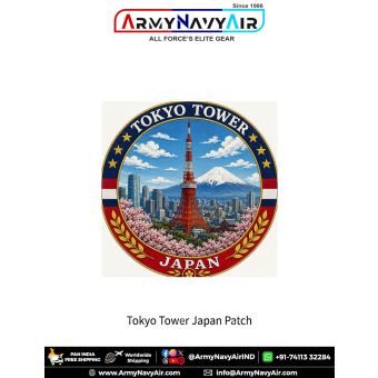 Tokyo Tower Japan Heritage Patch