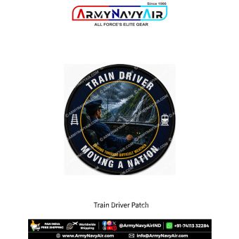 Train Driver Patch - Moving A Nation