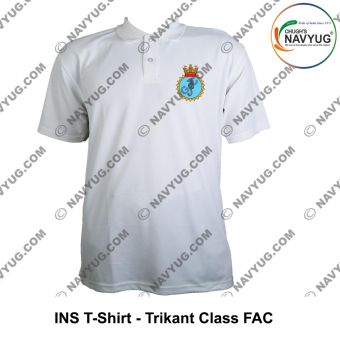 Indian Navy Patrol Boat INS Trinkat T-shirt: ArmyNavyAir.com