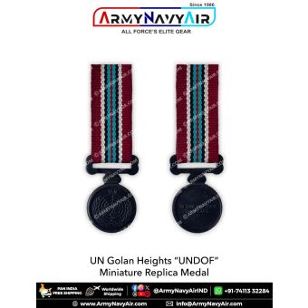 UNDOF UN Golan Heights Miniature Medal : ArmyNavyAir.com