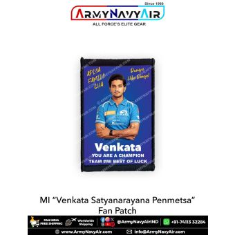 MI Venkata Satyanarayana Penmetsa Fan Patch - Must Have For True Fans! : ArmyNavyAir.com