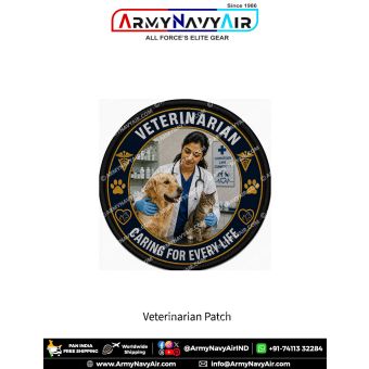 Veterinarian Patch - Caring For Every Life