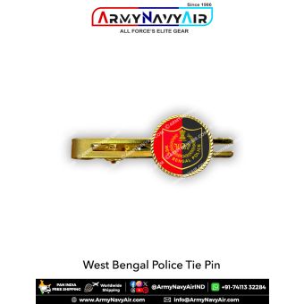 West Bengal Police Tie Pin : ArmyNavyAir.com