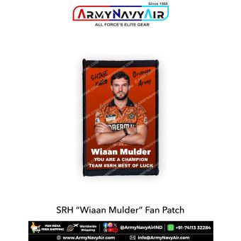SRH Wshan Malinga Fan Patch - Must Have For True Fans! : ArmyNavyAir.com