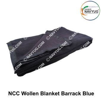 NCC Wollen Blanket Barrack Blue : ArmyNavyAir.com